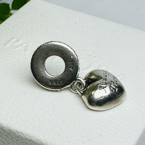 Authentic Pandora ‘Best Friend-Always There’ Enamel Dangle Charm - Picture 8 of 10